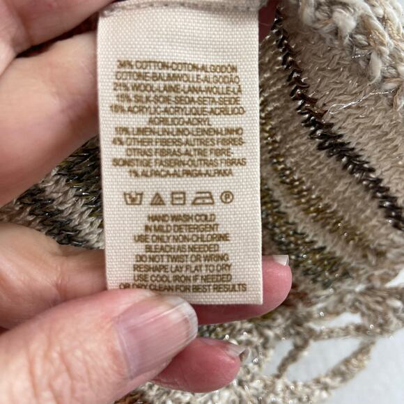 Free People Casablanca Cape Poncho Size Medium - Picture 5 of 6